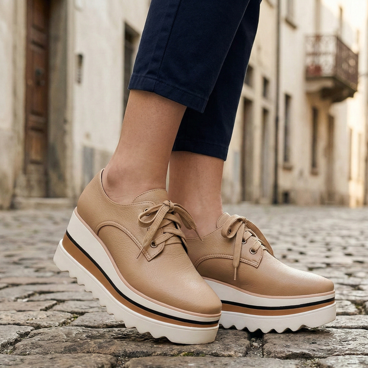 Women’s Orthopedic Platform Oxford Shoes