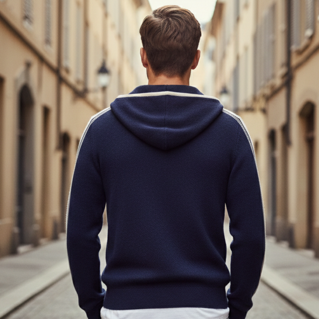 Men’s Zip-Up Hoodie and Jogger Tracksuit Set
