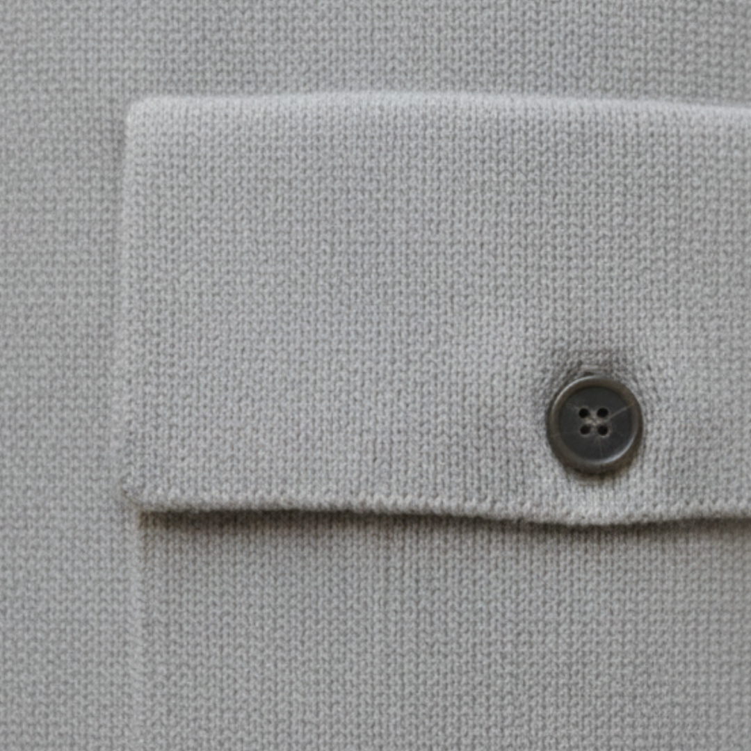 Cardigan Jacket Button Front Knit Men
