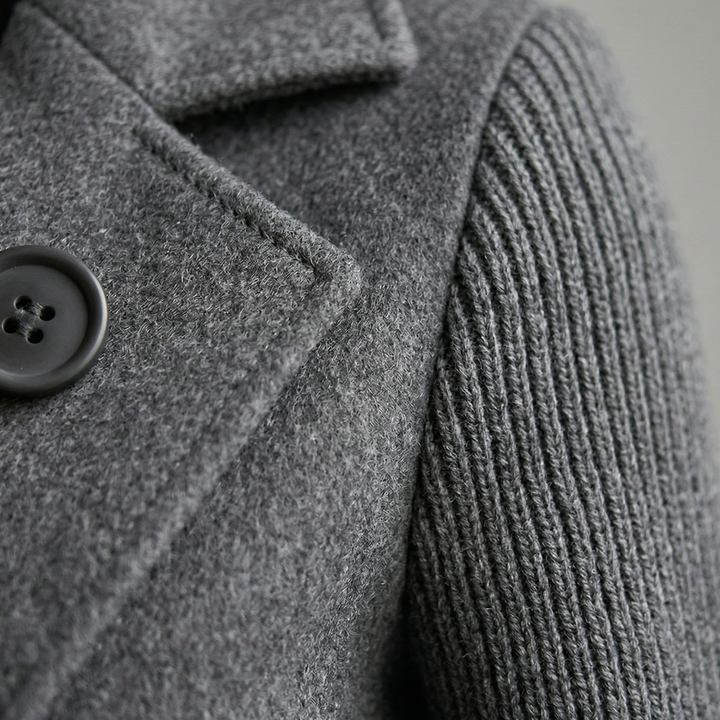 Women’s Double-Breasted Knit Blazer