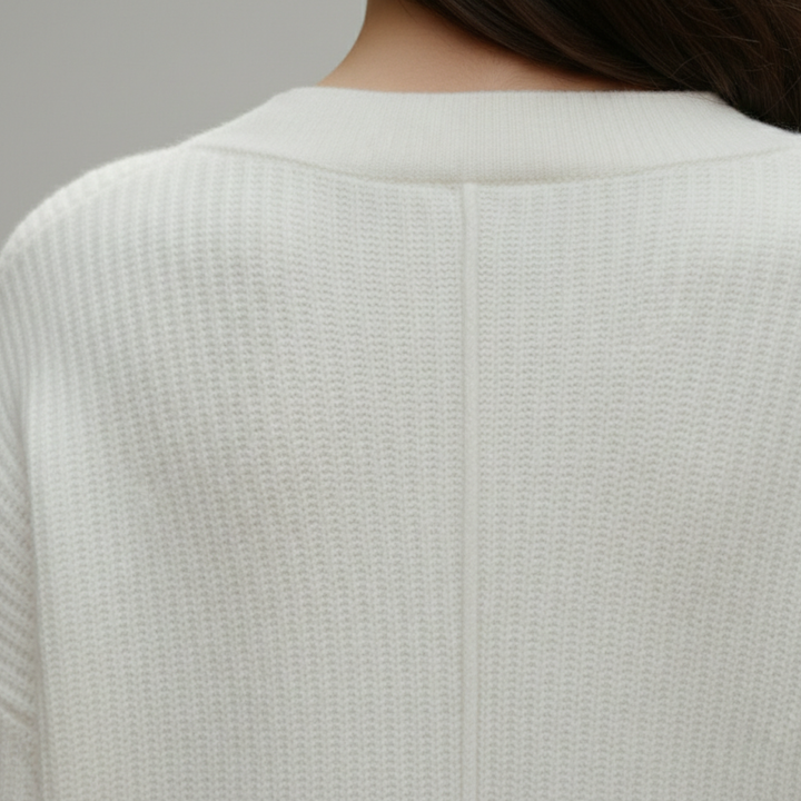 Cardigan Sweater Oversized Button Front Knit Women