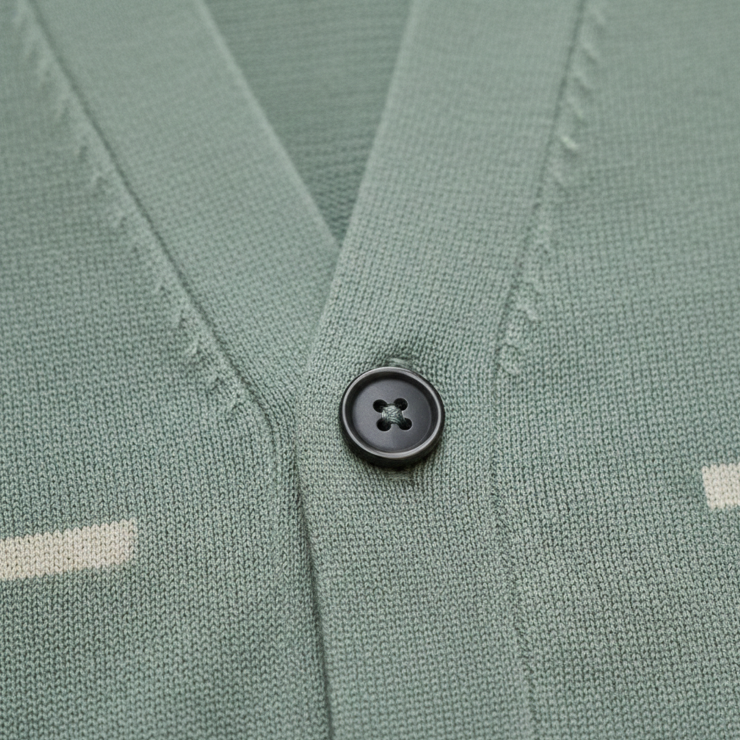Men's Cardigan Button Front Knit