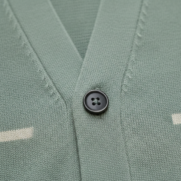 Men's Cardigan Button Front Knit