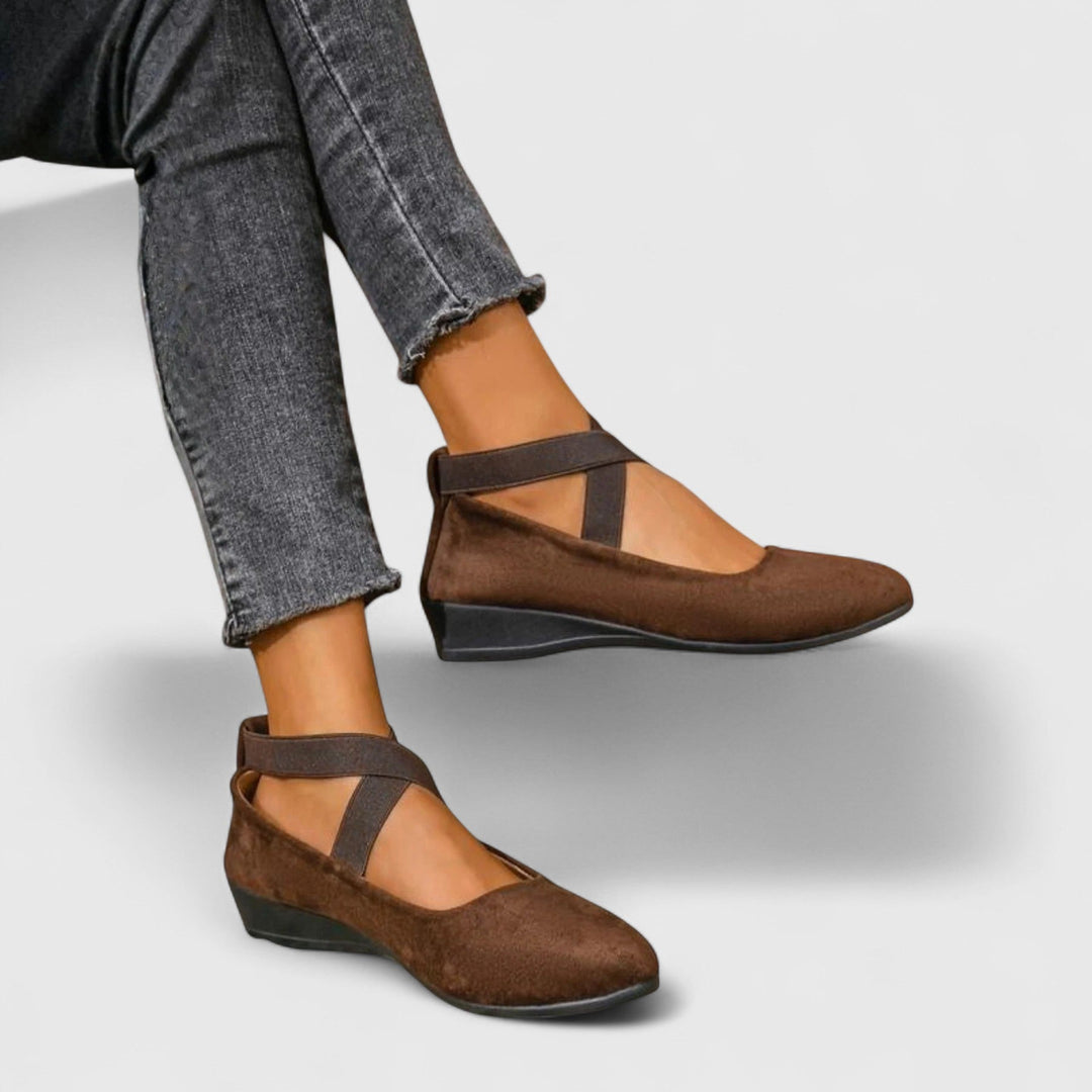 Men's Leather Orthopedic Shoes with Anatomical Insole