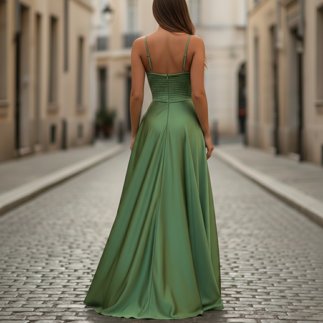 Maxi Dress Sleeveless Spaghetti Strap Women