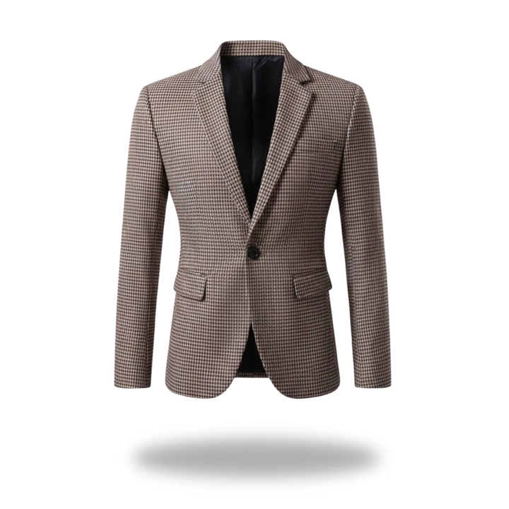 Men's Blazer Structured Tailored Long Sleeve Button Closure Casual