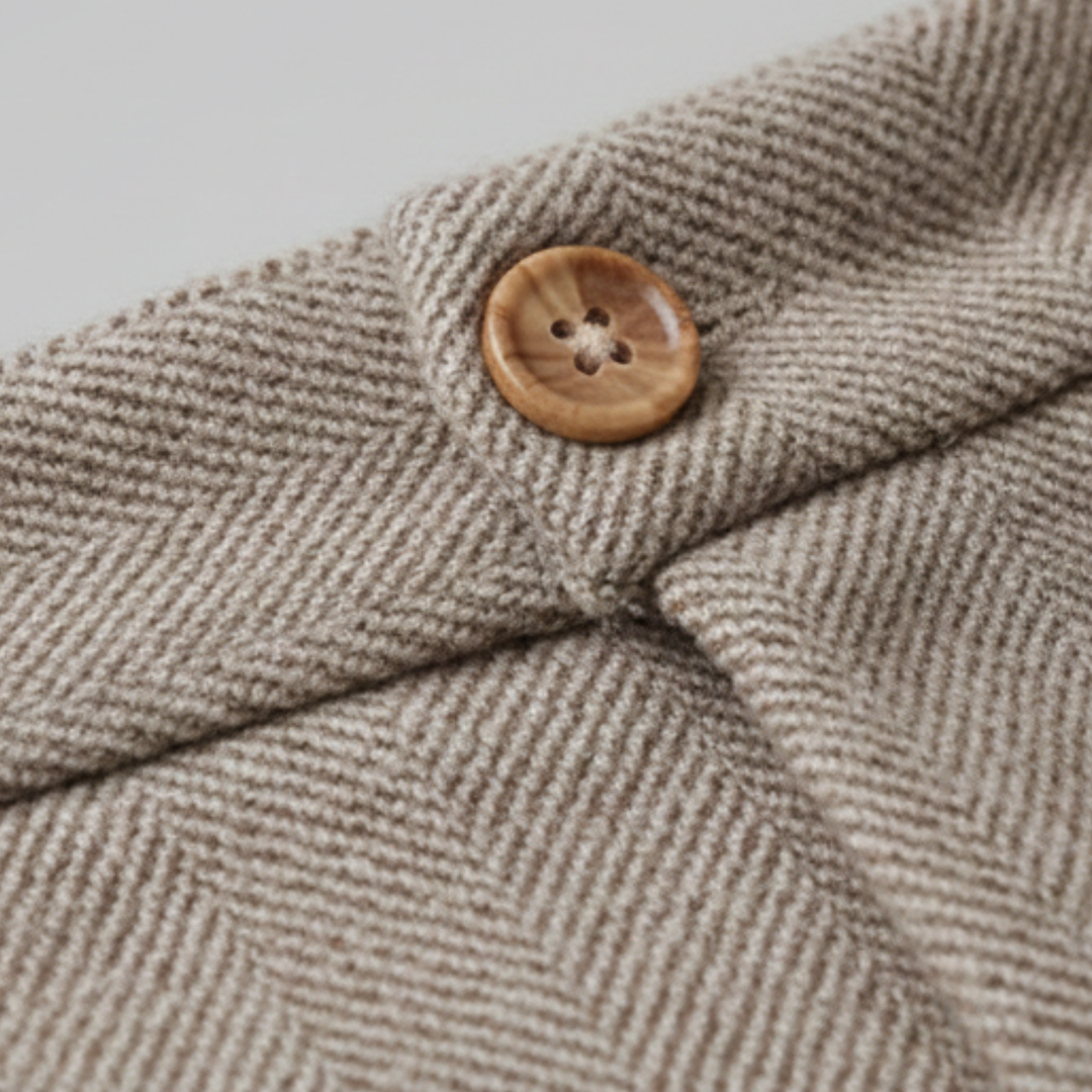 Mens Trousers Slim Fit Tailored