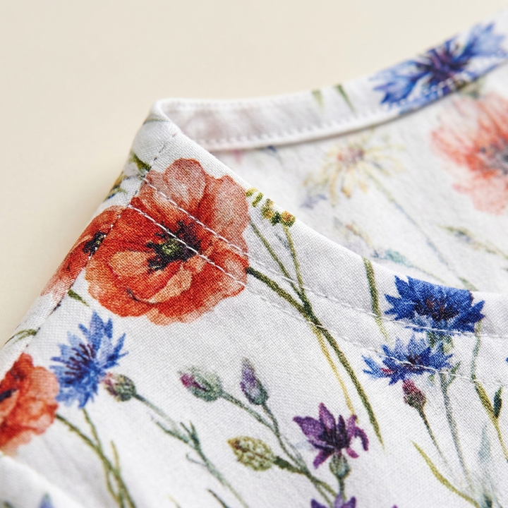 Women’s Midi Dress Short Sleeve A Line Casual Summer Dress