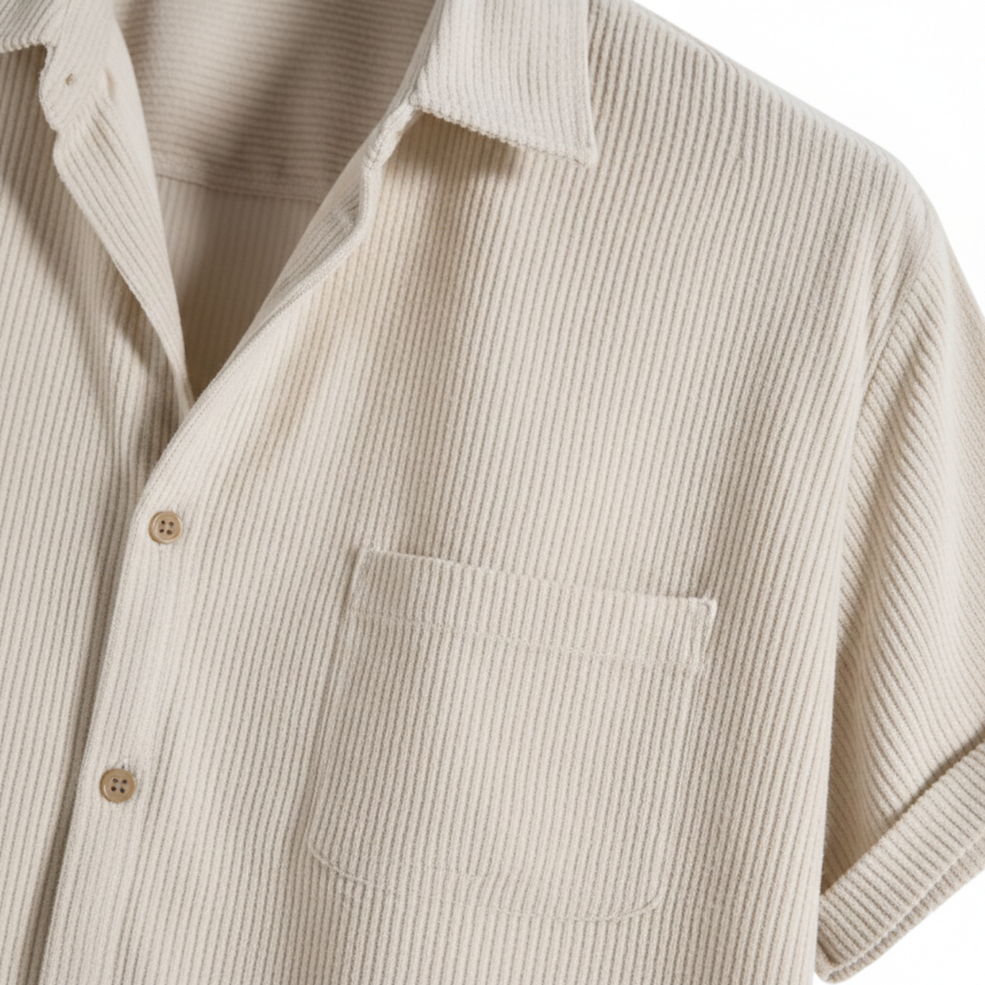 Men’s Short Sleeve Shirt and Shorts Set