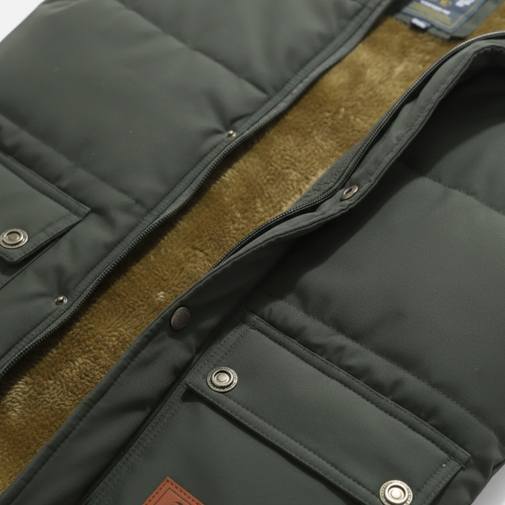 Puffer Vest Men Sleeveless Zip Up
