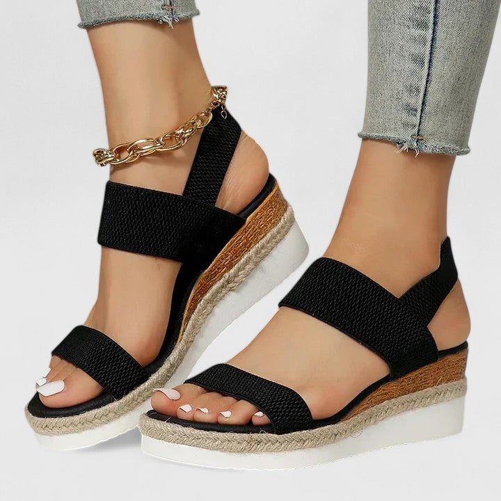 Women's Orthopedic Sandals Adjustable Strap Arch Support Cushioned Sole