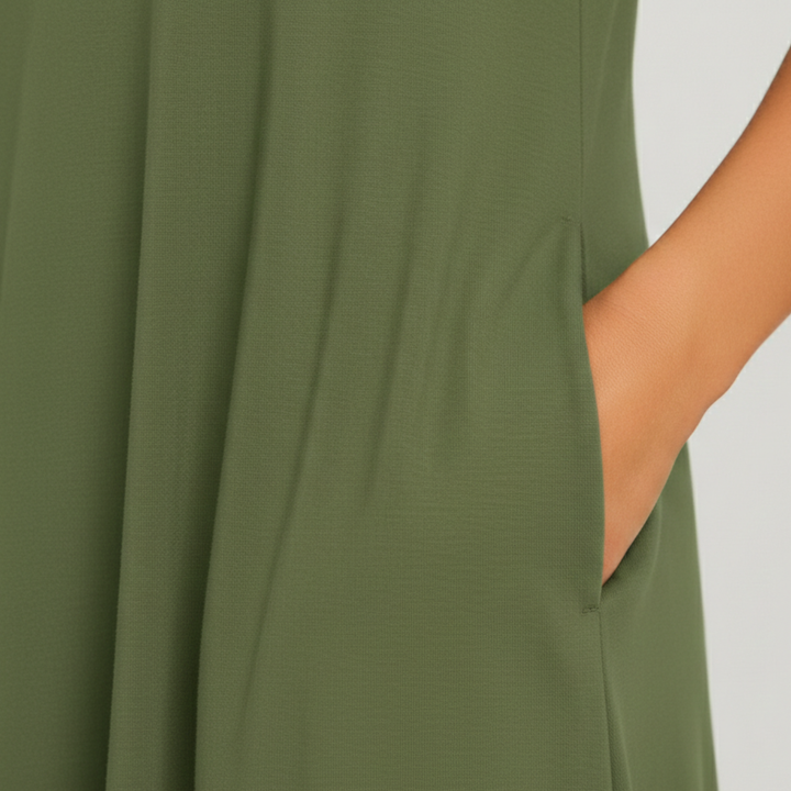 Tank Dress Sleeveless A Line Casual Women
