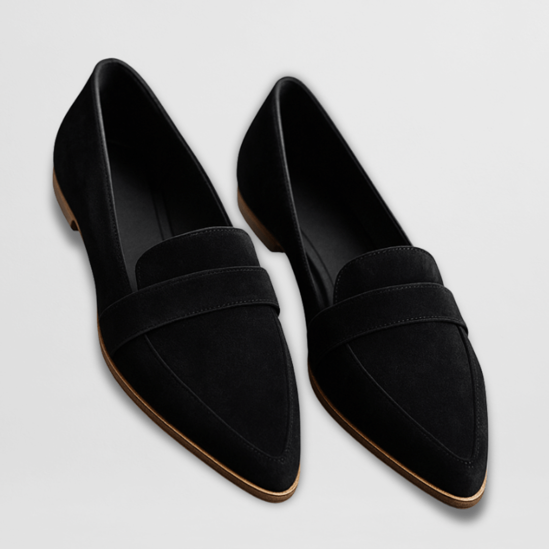 Women’s Loafers Suede Orthopedic Slip-On Round Toe Casual