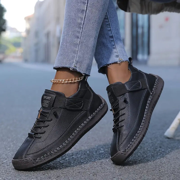 Women's Orthopedic Sneakers Slip-On Wide Toe Box Cushioned Sole Non-Slip Casual