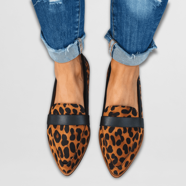 Women’s Loafers Suede Orthopedic Slip-On Round Toe Casual