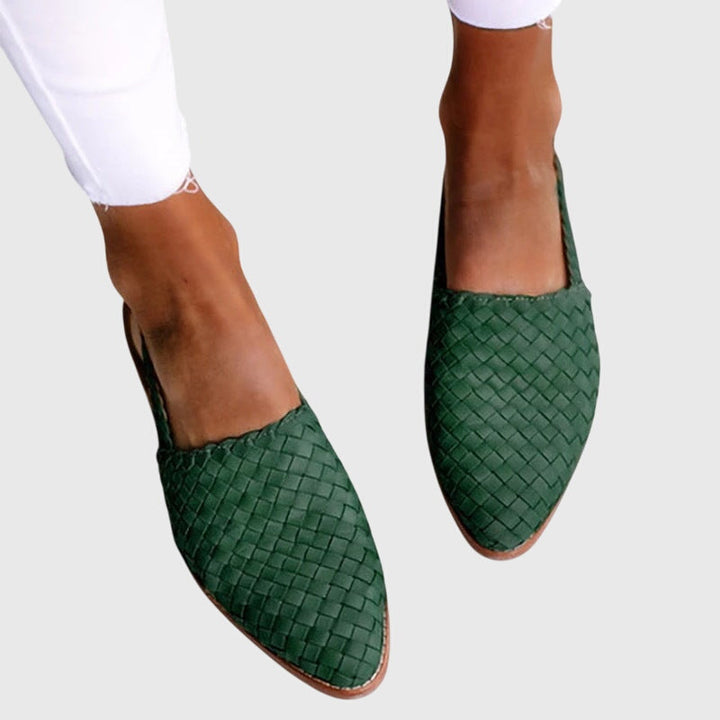 Women's Leather Orthopedic Sandals Anatomical Insole