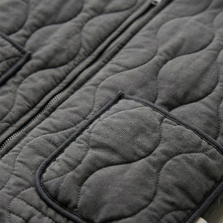 Quilted Jacket Women Lightweight Zip Up Padded Coat