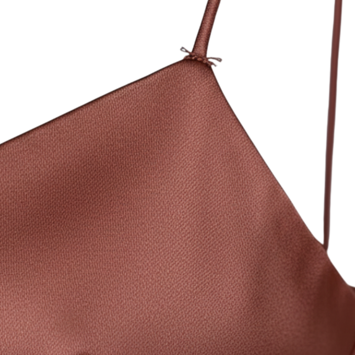 Women’s Satin Maxi Slip Dress Spaghetti Strap