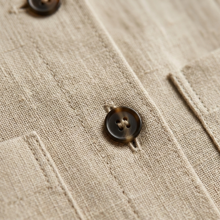 Sleeveless Linen Top Women Button Front Summer Blouse
