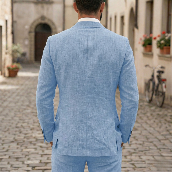 Men’s Suit Slim Fit Two-Piece Formal Blazer Set
