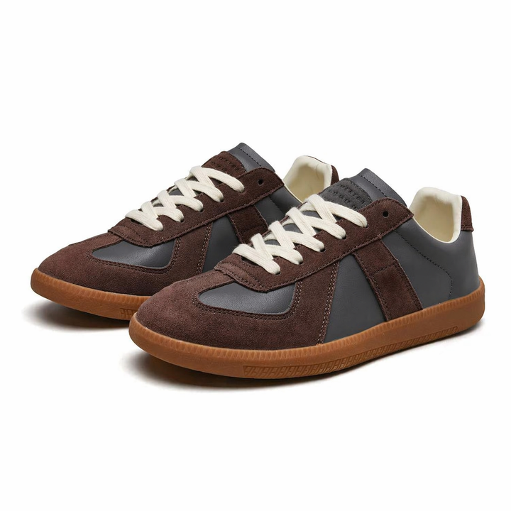 Men's Lace-Up Sneakers Non-Slip Casual