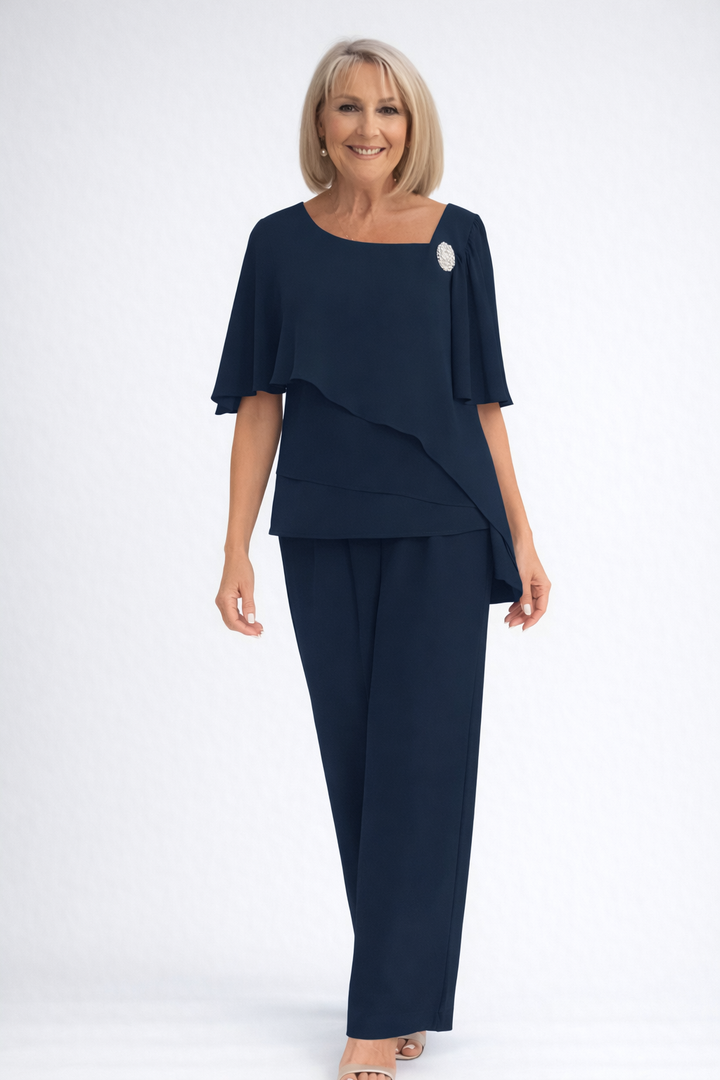 Women's Two Piece Set Satin Sleeveless Slim Fit Top And Skirt