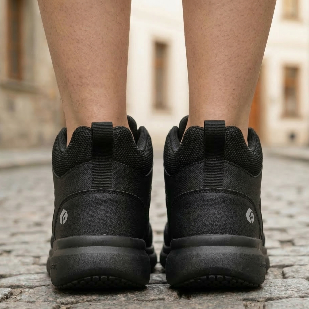 Men’s High-Top Work Non-Slip Safety Shoes