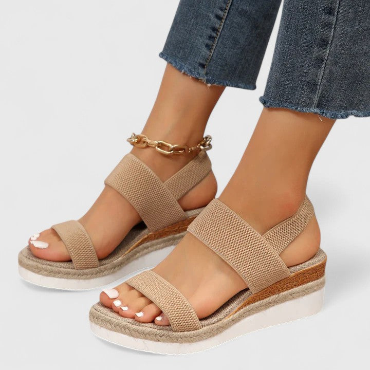 Women's Orthopedic Sandals Adjustable Strap Arch Support Cushioned Sole