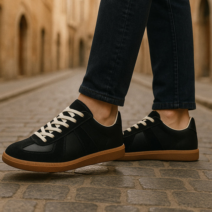 Men's Lace-Up Sneakers Non-Slip Casual