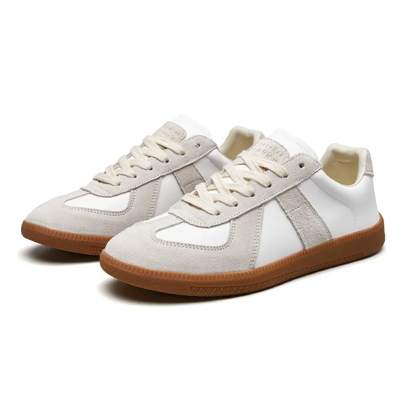Men's Lace-Up Sneakers Non-Slip Casual