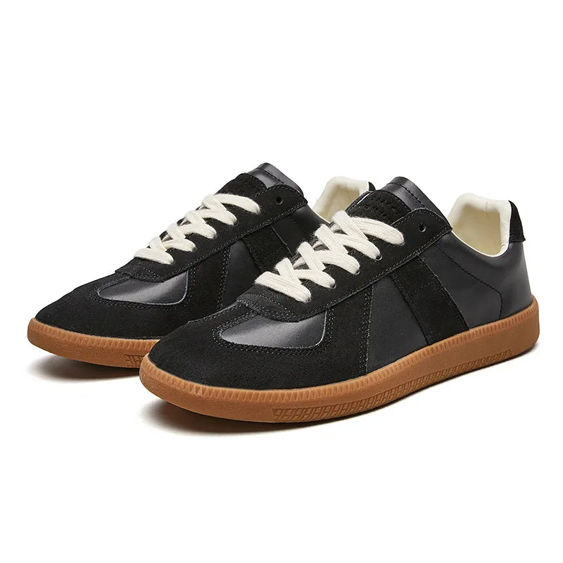 Men's Lace-Up Sneakers Non-Slip Casual