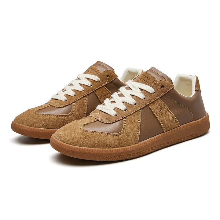 Men's Lace-Up Sneakers Non-Slip Casual