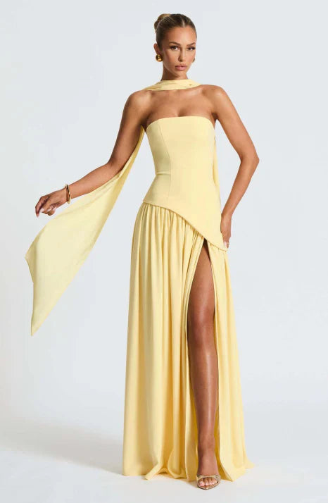 Women's Dress Floral Sleeveless Maxi Flowing – Ceremony