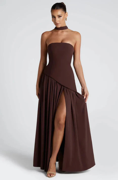 Women's Dress Floral Sleeveless Maxi Flowing – Ceremony