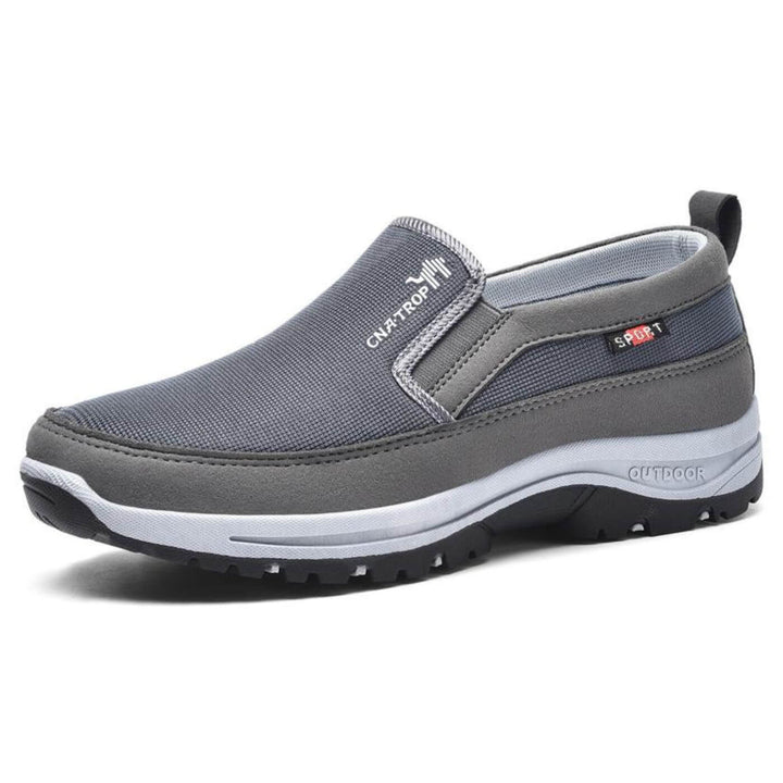 Men's Orthopedic Shoes Slip-On Cushioned Shock Absorption Casual Walking