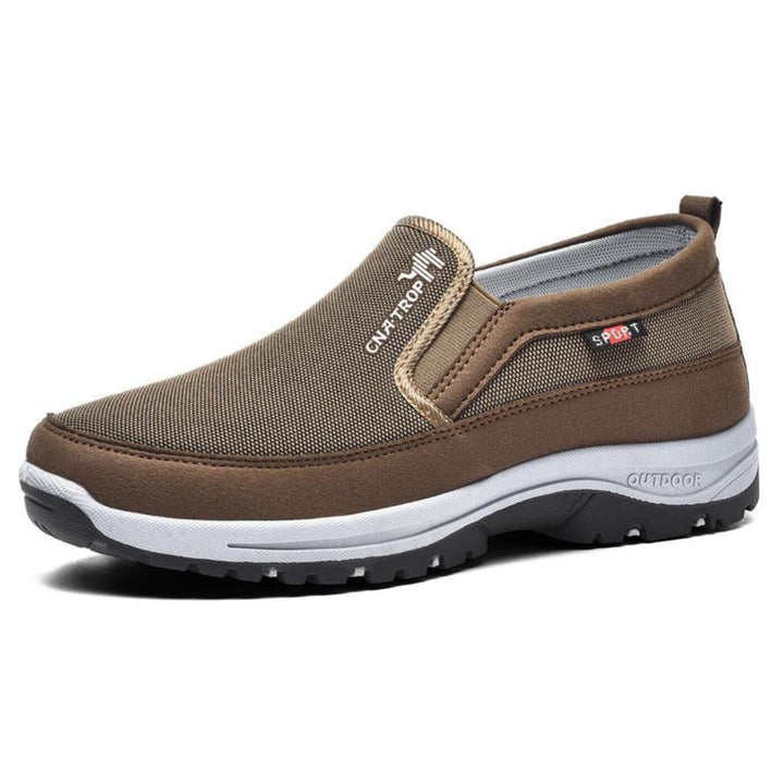 Men's Orthopedic Shoes Slip-On Cushioned Shock Absorption Casual Walking