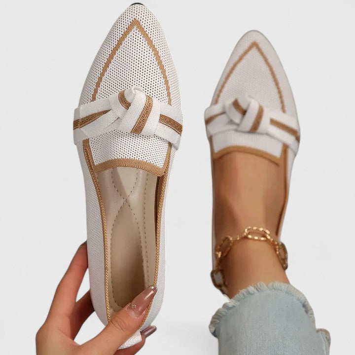 Women's Leather Orthopedic Loafers Non-Slip Sole
