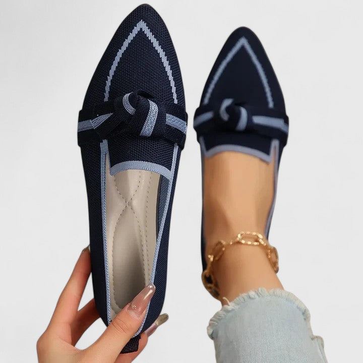 Women's Leather Orthopedic Loafers Non-Slip Sole