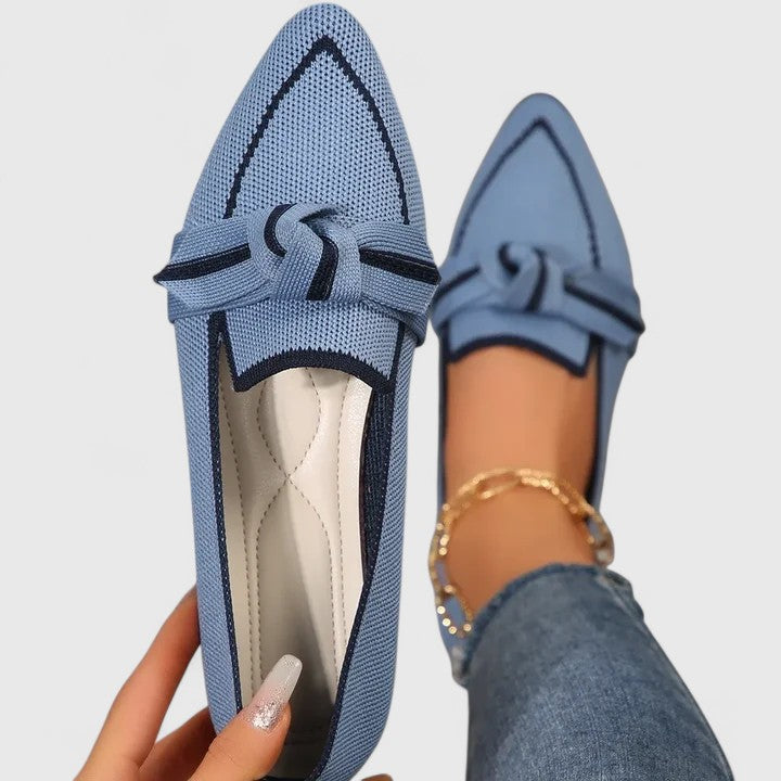Women's Leather Orthopedic Loafers Non-Slip Sole