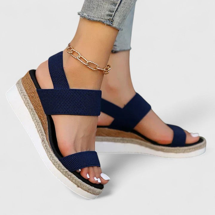 Women's Orthopedic Sandals Adjustable Strap Arch Support Cushioned Sole