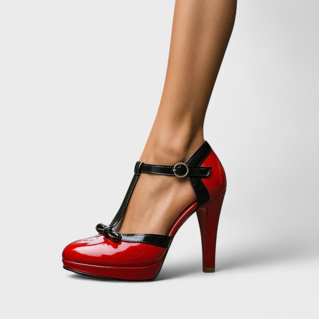 Women's Leather Orthopedic Heels