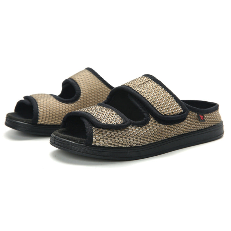 Unisex Diabetic Sandals Adjustable Wide Fit Walking