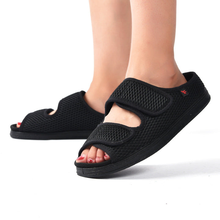 Unisex Diabetic Sandals Adjustable Wide Fit Walking