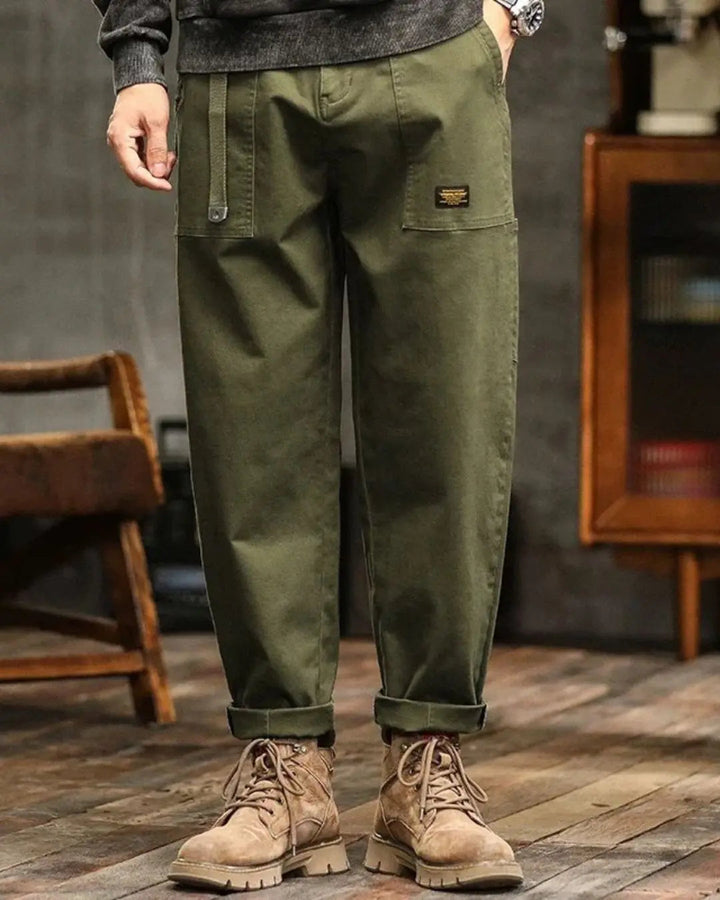 Men's Cargo Trousers Multi-Pocket Casual