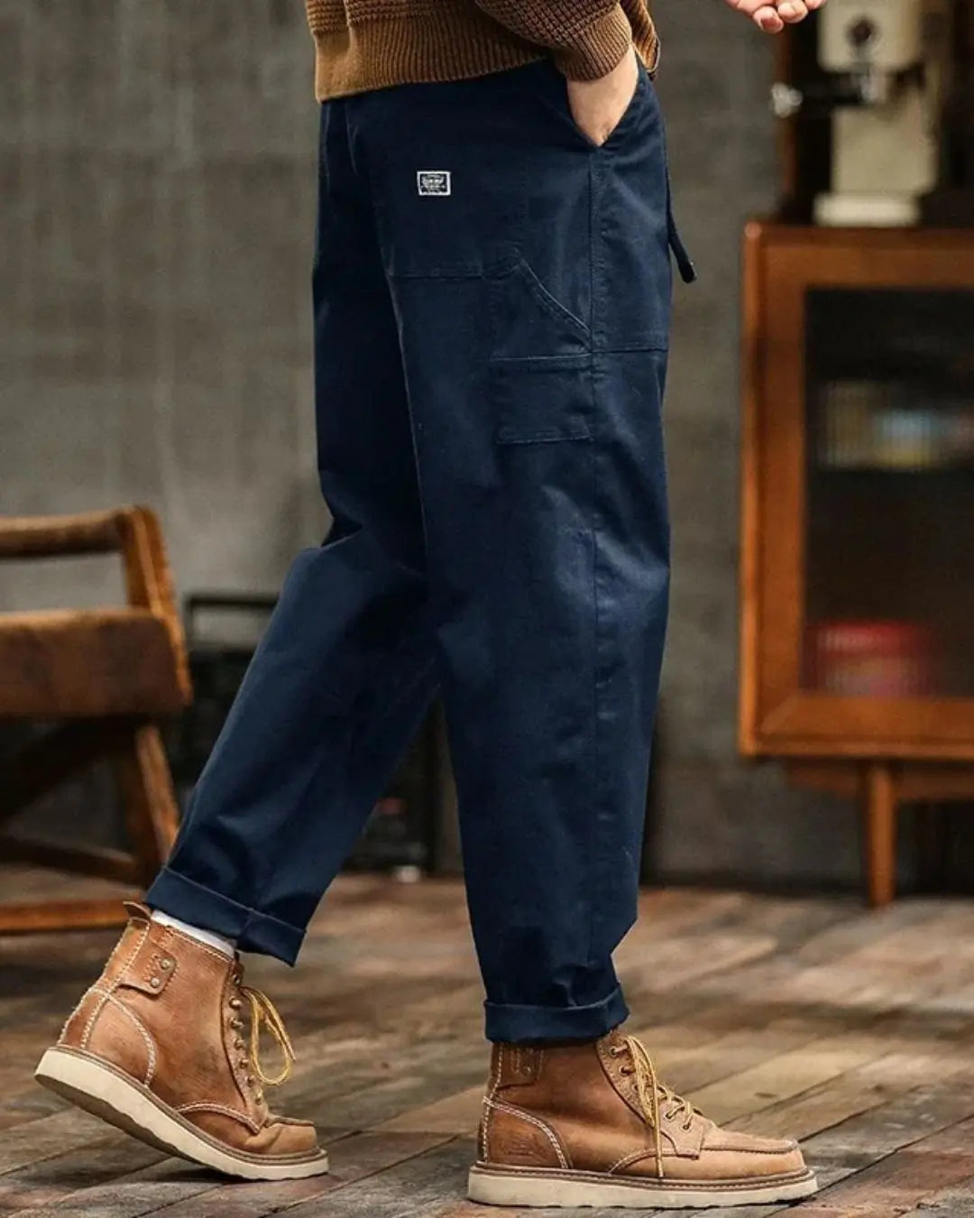 Men's Cargo Trousers Multi-Pocket Casual