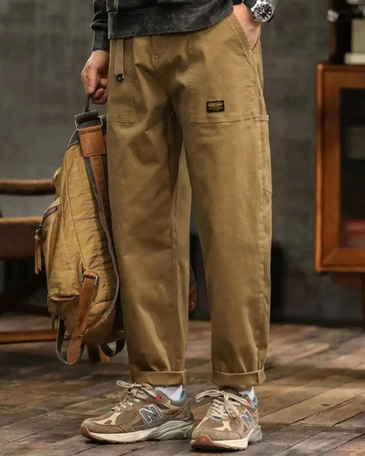 Men's Cargo Trousers Multi-Pocket Casual
