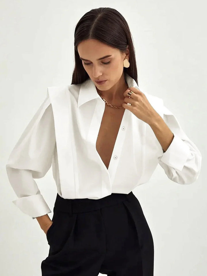 Women's Cotton Floral Sleeveless Button-Up Shirt Casual