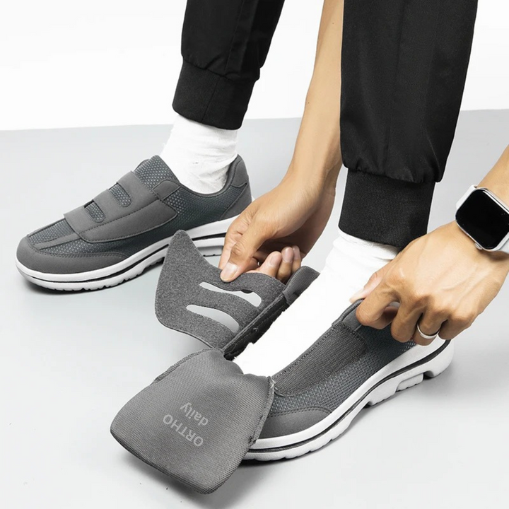 Unisex Diabetic Shoes Orthopedic Adjustable Support Walking