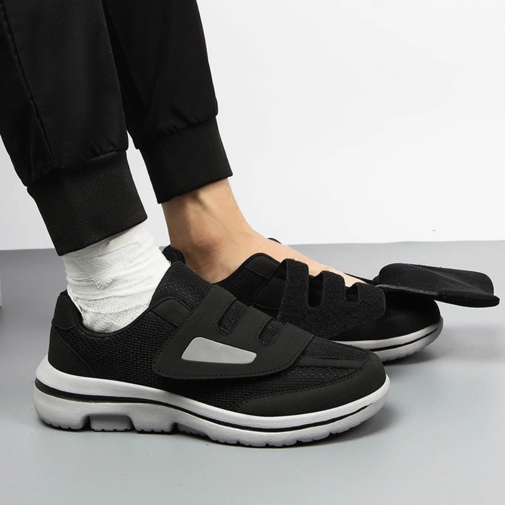 Unisex Diabetic Shoes Orthopedic Adjustable Support Walking