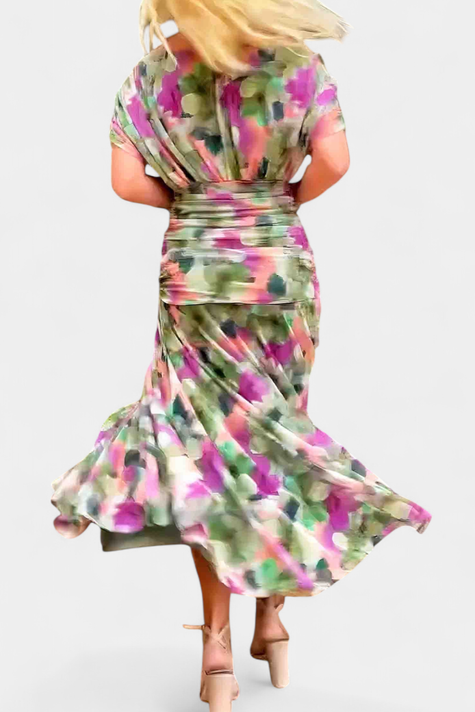 Women's Dress Satin Off-Shoulder Slim Fit Sleeveless